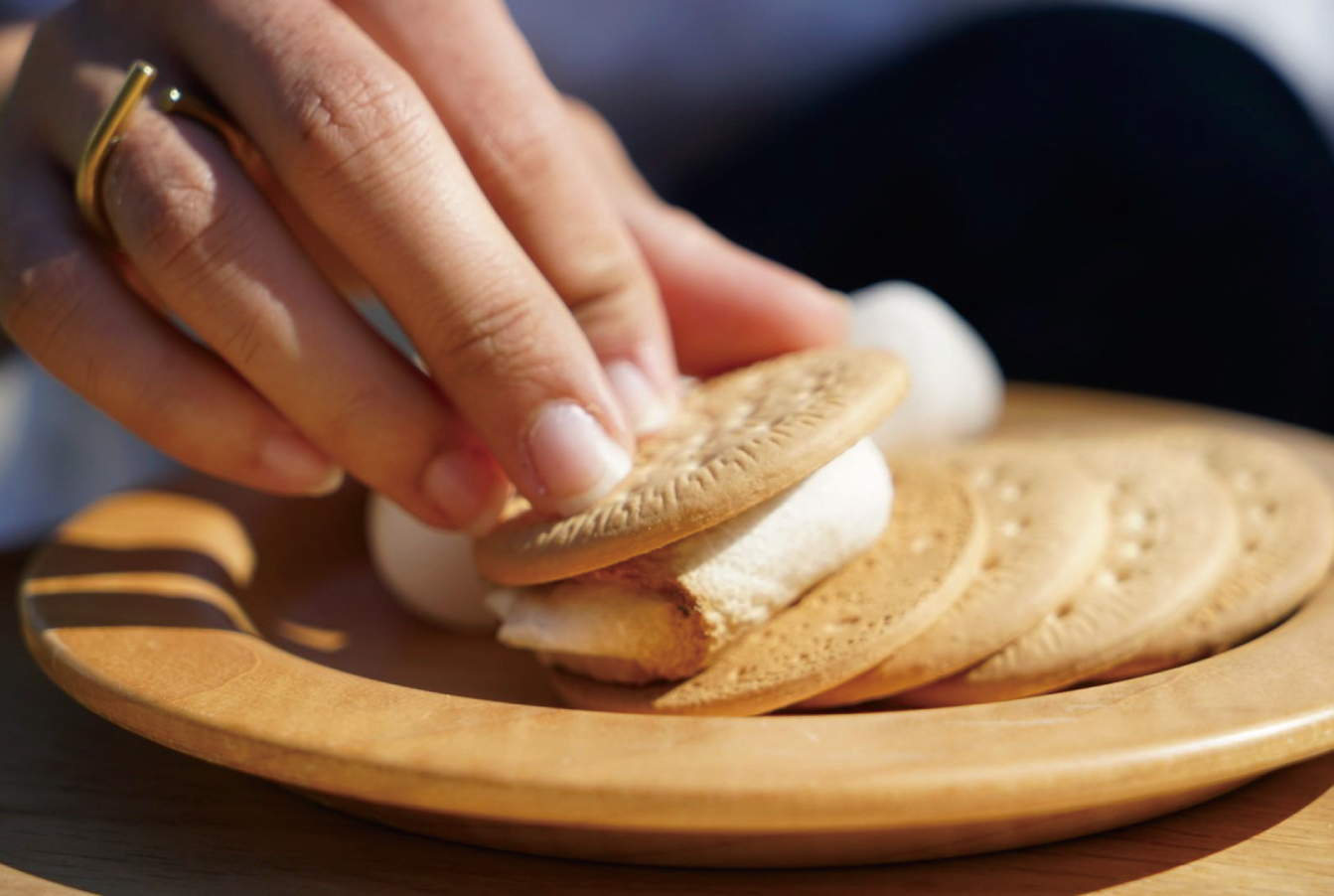 スモア作り体験のイメージ