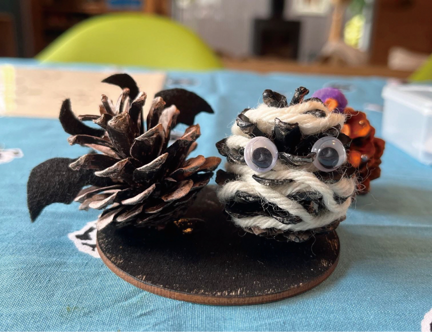 BESS柏のハロウィンオブジェ作り